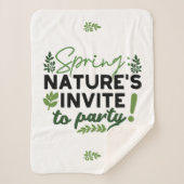Spring Fling Party - Nature's Celebration Call Sherpadecke (Vorderseite)