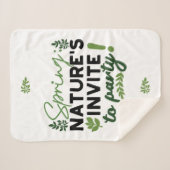 Spring Fling Party - Nature's Celebration Call Sherpadecke (Vorderseite (Horizontal))