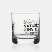 Spring Fling Party - Nature's Celebration Call Whiskyglas (Rückseite)