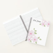 Spring Floral 8.5" x 11" Spiral Notebook Notizbuch (Innenseite)