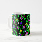 Spring Floral Art Kaffeetasse (Vorderseite Links)