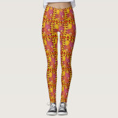 Spring Floral Art Leggings (Vorderseite)