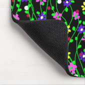 Spring Floral Art Mousepad (Ecke)