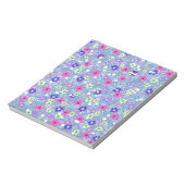 Spring Floral Art Notizblock (Rotiert)
