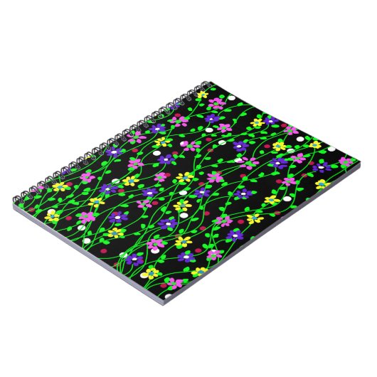 Spring Floral Art Notizblock (Linke Seite)