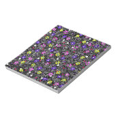 Spring Floral Art Notizblock (Rotiert)