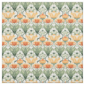 Spring Floral Art Nouveau Stoff (Muster)