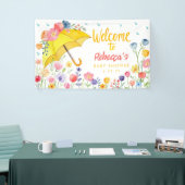 Spring Floral Baby Shooting Welcome Banner - April (Messeveranstaltung)