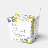 Spring Floral Boquet Brautparty Danke Favo Geschenkschachtel (Vorderseite)