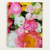 Spring Floral Bouquet 2026 Planner Planer (Vorderseite)