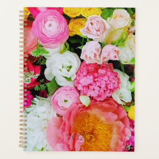 Spring Floral Bouquet 2026 Planner Planer