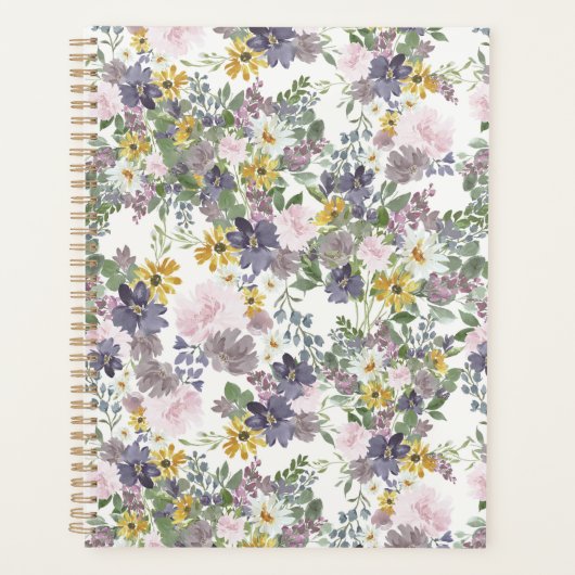 Spring Floral Day Planner Planer (Vorderseite)