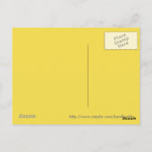 SPRING Floral Design Postkarte (Rückseite)