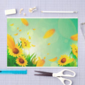 Spring Floral Design Series 7 Seidenpapier (Handwerk)