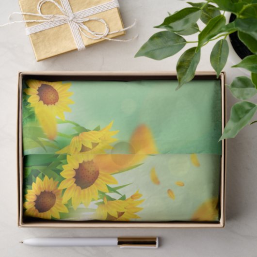 Spring Floral Design Series 7 Seidenpapier (Geschenk)