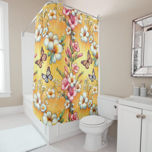 Spring Floral  Duschvorhang (Beispiel)
