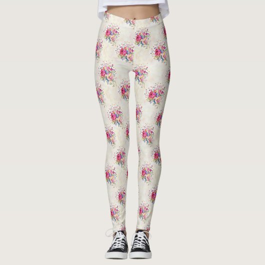 Spring floral  leggings (Vorderseite)
