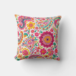 Spring Floral Paisley cushion Kissen