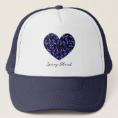 Spring Floral Pattern Collection Truckerkappe (Vorderseite)