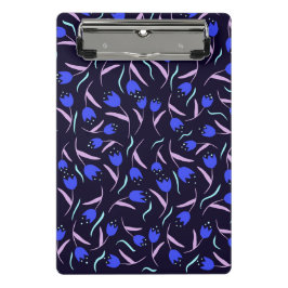 Spring Floral Pattern Mini Klemmbrett