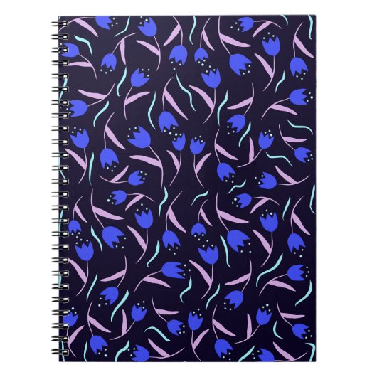 Spring Floral Pattern Notizblock (Vorderseite)