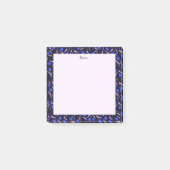 Spring Floral Pattern Post-it Klebezettel (Vorderseite)