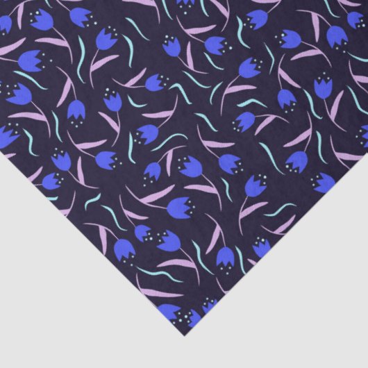 Spring Floral Pattern Seidenpapier (Detail)