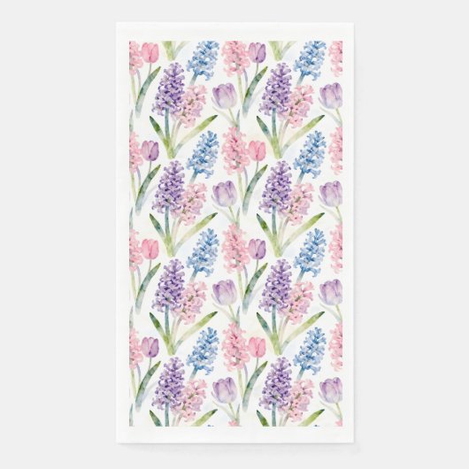 Spring Floral Pattern Serviette (Vorderseite)