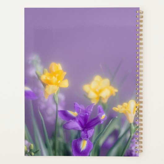 Spring Floral Planer (Rückseite)