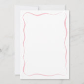 Spring Floral She is off the Market Brautparty Einladung (Rückseite)