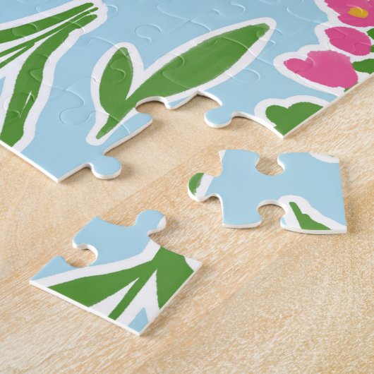 Spring Floral Stems Puzzle (Seite)
