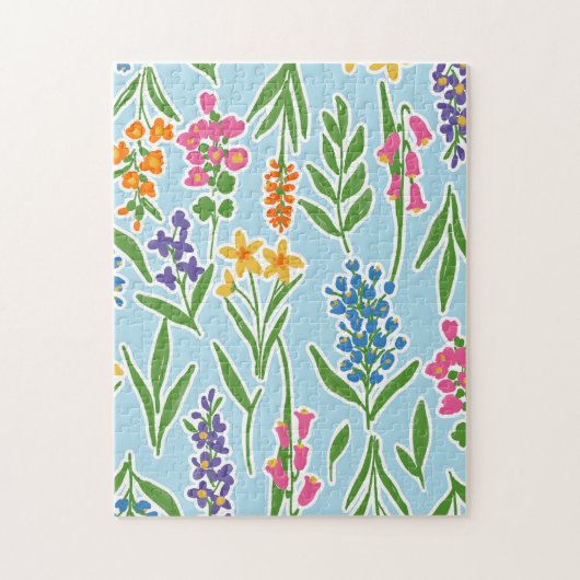 Spring Floral Stems Puzzle (Vertikal)