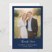 Spring Floral Wedding Dankeskarte (Vorne/Hinten)