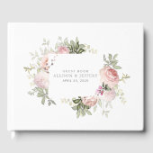 Spring Floral Wedding Guest Book Gästebuch (Vorderseite)