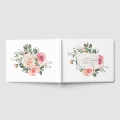 Spring Floral Wedding Guest Book Gästebuch (Voll)