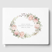 Spring Floral Wedding Guest Book Gästebuch (Vorderseite)