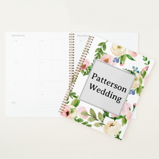 Spring Floral Wedding Planner Planer (Anzeige)