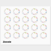 Spring Florals Umschlag Stickers (Blatt)