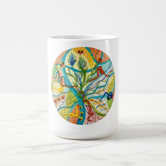 Spring Flow Große Tasse (Mittel)