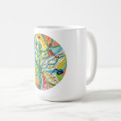 Spring Flow Große Tasse (VorderseiteRechts)