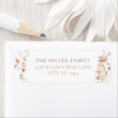 Spring Flower Easter Bunny Baby Shower  (Insitu)