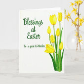 Spring Flower Festive Card Karte (Gelbe Blume)