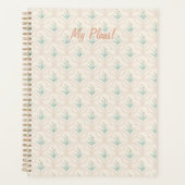 Spring flower pattern Planner Planer (Vorderseite)
