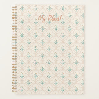 Spring flower pattern Planner Planer