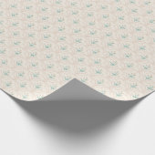 Spring flower pattern Wrapping Paper Geschenkpapier (Ecke)