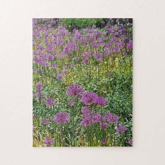 Spring Flowers Alliums Puzzle (Vertikal)