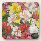 Spring Flowers Bouquet Blumendesign Untersetzer (Vorderseite)