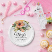 Spring Flowers Bouquet Clipart-92390 Pappteller (Party)