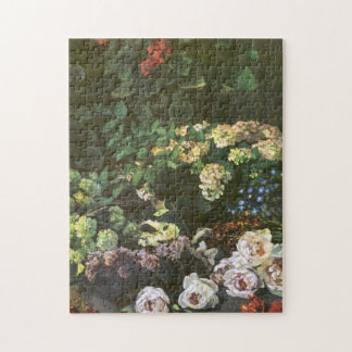 Spring Flowers Claude Monet Fine Art Puzzle