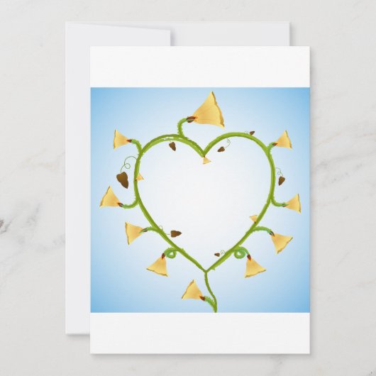 Spring Flowers Einladung (Vorderseite)